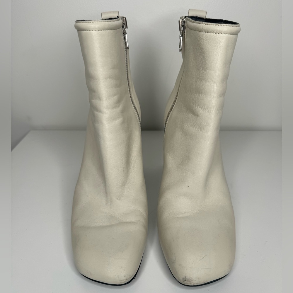 Rag & Bone Ivory "Elis" Boots Sz 38.5 - Picture 2 of 6